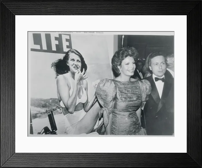 Framed Print : Yasmin Aga Khan and Basil Embirikos Smiling Framed Print : Yasmin Aga Khan and Basil Embirikos Smiling