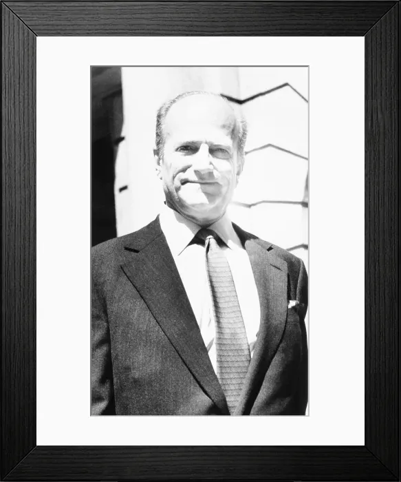 Framed Print : Portrait of Claus von Bulow Framed Print : Portrait of Claus von Bulow