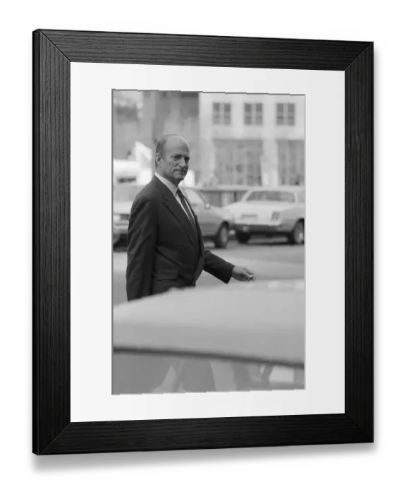Framed Print : Claus Von Bulow in Providence Framed Print : Claus Von Bulow in Providence