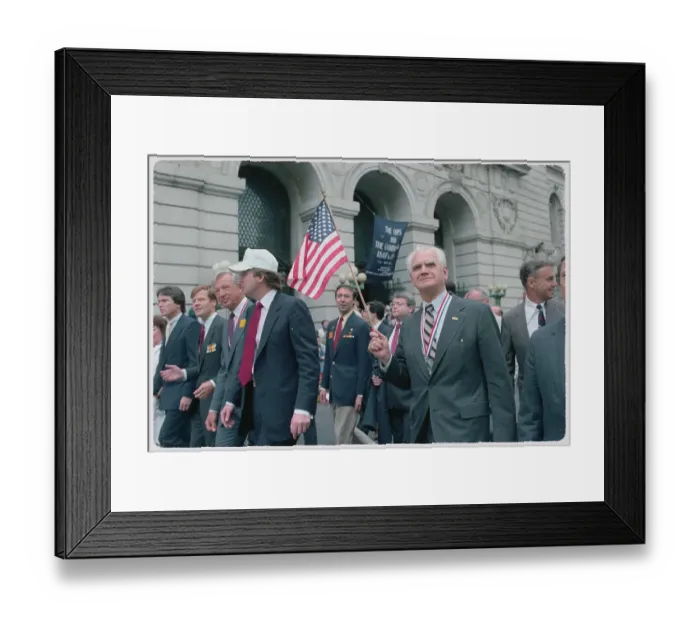 Framed Print : General Westmoreland in Veteran's Ticker Tape Parade Framed Print : General Westmoreland in Veteran's Ticker Tape Parade