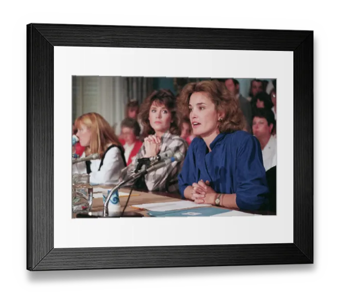Framed Print : Actresses Testify Before House Democrati Framed Print : Actresses Testify Before House Democrati