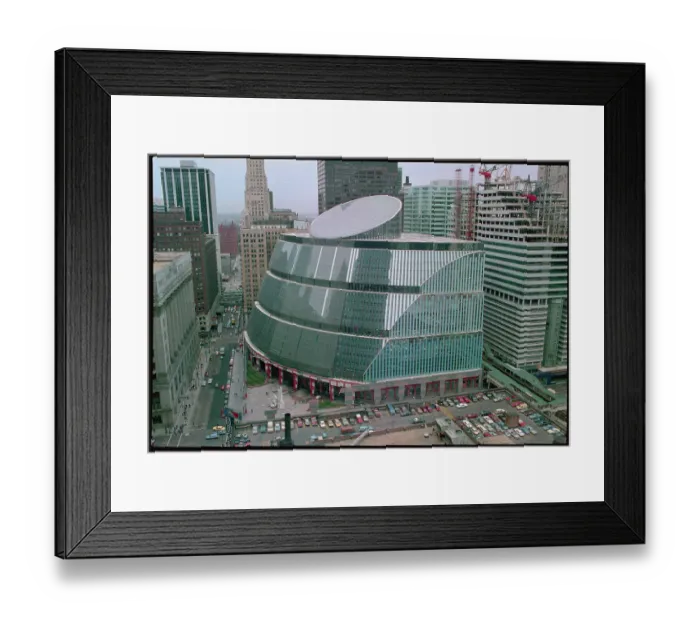Framed Print : Exterior of State of Illinois Center Framed Print : Exterior of State of Illinois Center