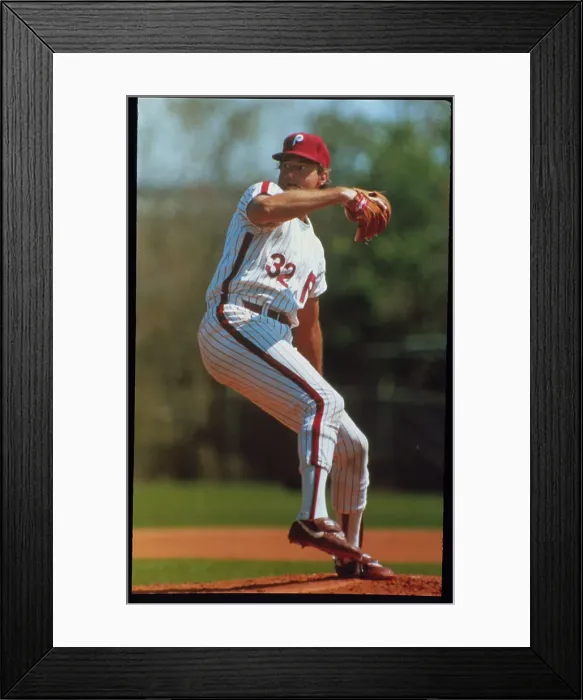 Framed Print : Steve Carlton in Pitching Action Framed Print : Steve Carlton in Pitching Action
