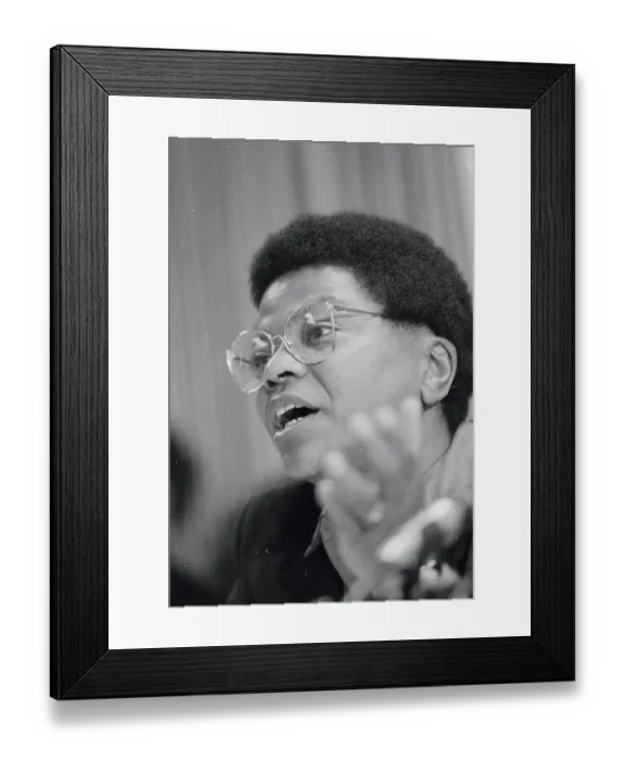 Framed Print : US Commission on Civil Rights Clarence Pendleton Framed Print : US Commission on Civil Rights Clarence Pendleton