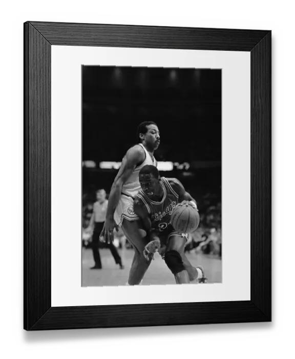 Framed Print : Michael Jordan Running Around Clint Richardson Framed Print : Michael Jordan Running Around Clint Richardson