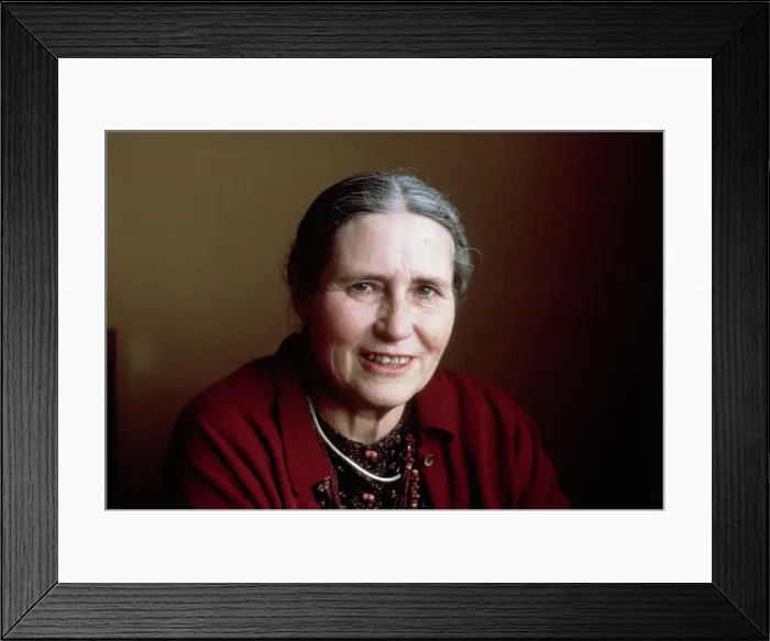 Framed Print : Writer Doris Lessing Framed Print : Writer Doris Lessing