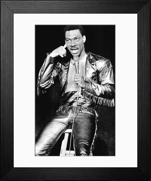 Framed Print : Eddie Murphy Performing Stand-Up Framed Print : Eddie Murphy Performing Stand-Up