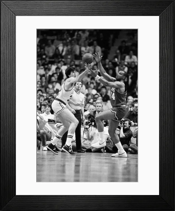 Framed Print : McHale and Barkley Chasing Loose Ball Framed Print : McHale and Barkley Chasing Loose Ball