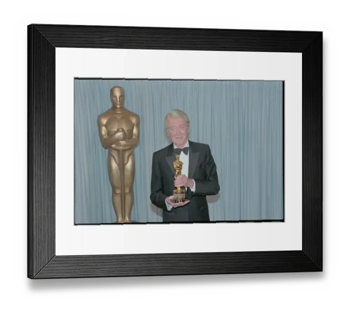 Framed Print : Actor Jimmy Stewart Posing with His Oscar Framed Print : Actor Jimmy Stewart Posing with His Oscar