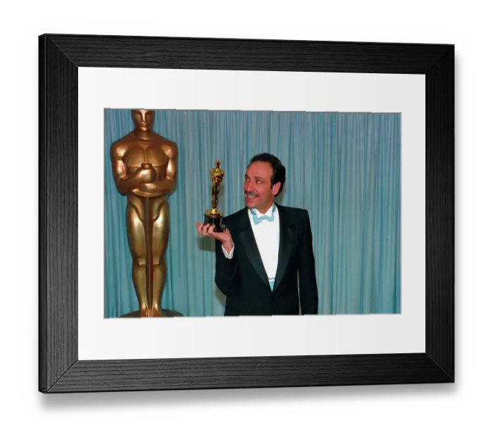 Framed Print : Actor F. Murray Abraham Posing with His Oscar Framed Print : Actor F. Murray Abraham Posing with His Oscar