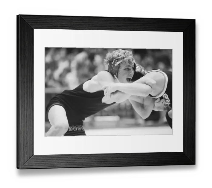 Framed Print : Sean Watt and Tim Ascherl During Wrestling Match Framed Print : Sean Watt and Tim Ascherl During Wrestling Match