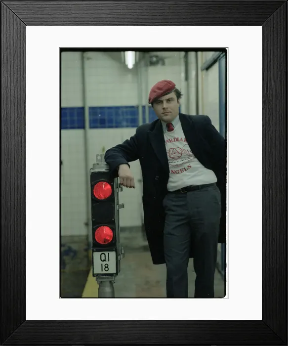 Framed Print : Curtis Sliwa, Founder of Guardian Angels Framed Print : Curtis Sliwa, Founder of Guardian Angels