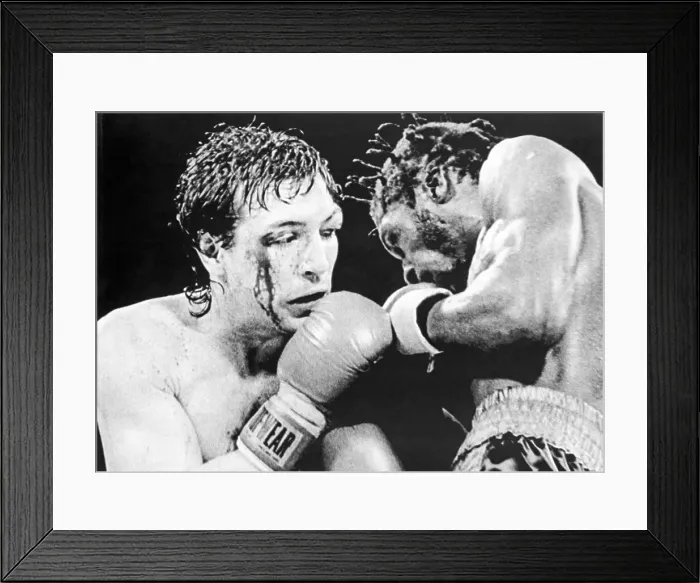 Framed Print : Livingstone Bramble vs. Ray Boom Boom Mancini Framed Print : Livingstone Bramble vs. Ray Boom Boom Mancini
