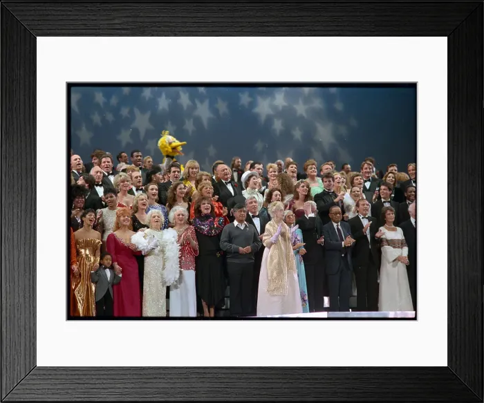 Framed Print : Night of 100 Stars Performance Framed Print : Night of 100 Stars Performance