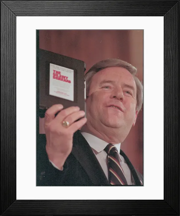 Framed Print : Jerry Falwell Speaking Framed Print : Jerry Falwell Speaking