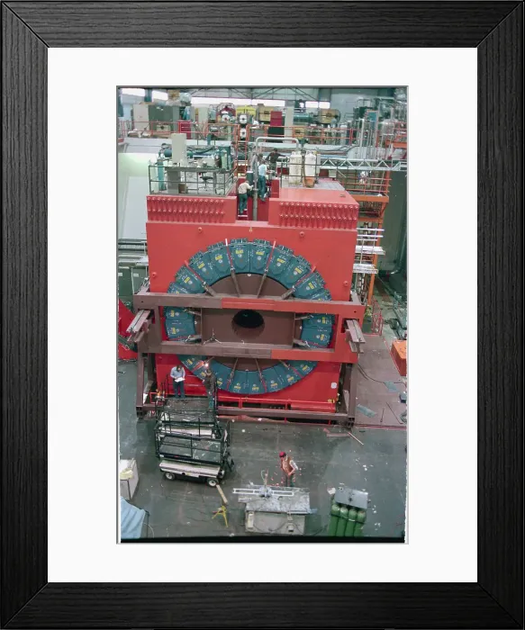 Framed Print : Collider Detector at Laboratory Framed Print : Collider Detector at Laboratory