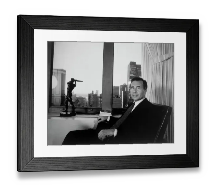 Framed Print : Financier Carl Icahn Framed Print : Financier Carl Icahn