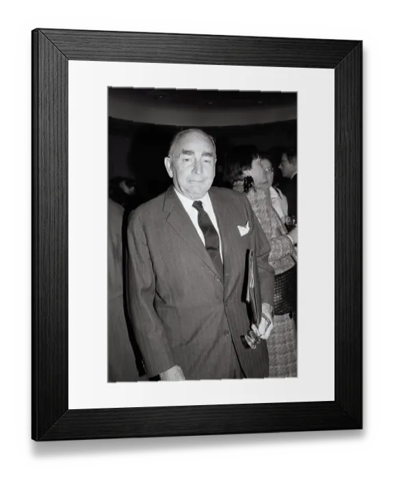 Framed Print : Harold Geneen At The Helsley Palace Framed Print : Harold Geneen At The Helsley Palace