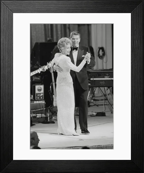 Framed Print : Ronald Reagan and Wife Dancing Framed Print : Ronald Reagan and Wife Dancing