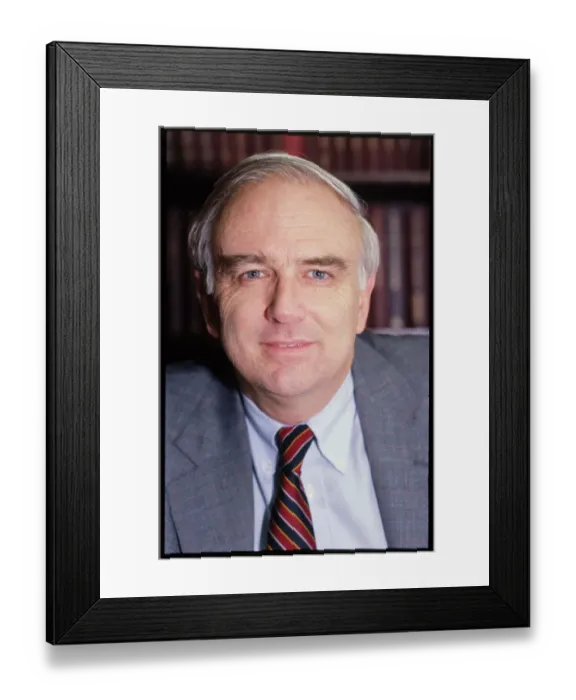 Framed Print : Portrait of Wisconsin Representative Les Aspin Framed Print : Portrait of Wisconsin Representative Les Aspin