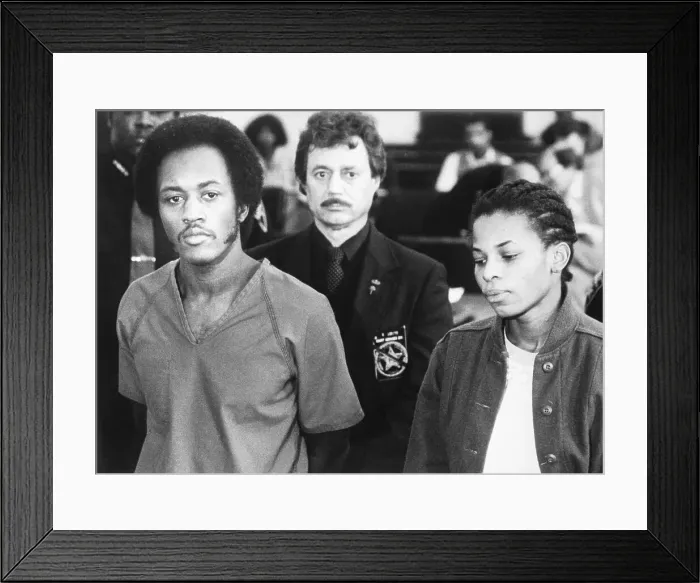 Framed Print : Officer Guarding Alton Coleman and Debra Brown Framed Print : Officer Guarding Alton Coleman and Debra Brown