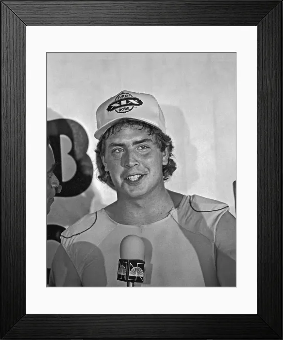 Framed Print : Dan Marino Wearing Tank Top Framed Print : Dan Marino Wearing Tank Top