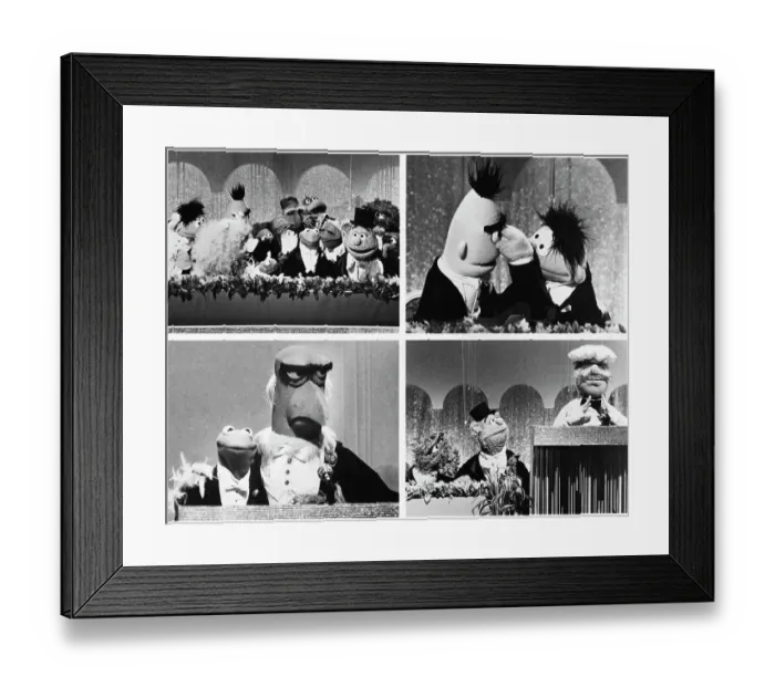 Framed Print : Scenes from The Muppets - A Celebration of 30 Years Framed Print : Scenes from The Muppets - A Celebration of 30 Years