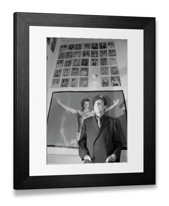 Framed Print : Photographer Francesco Scavallo by Sting Poster Framed Print : Photographer Francesco Scavallo by Sting Poster