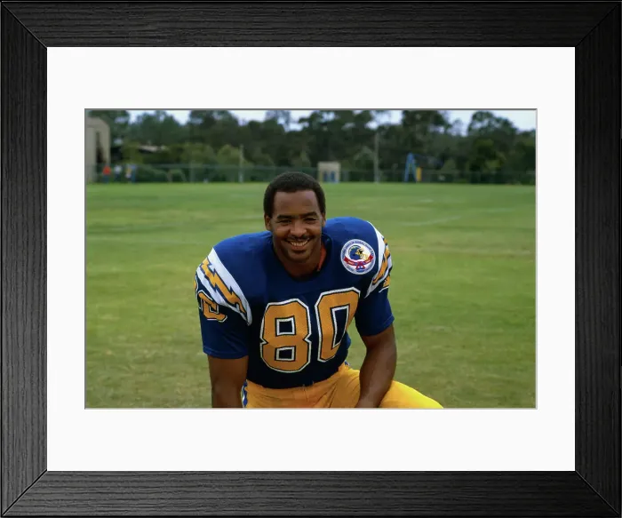 Framed Print : San Diego Chargers Player Kellen Winslow Framed Print : San Diego Chargers Player Kellen Winslow