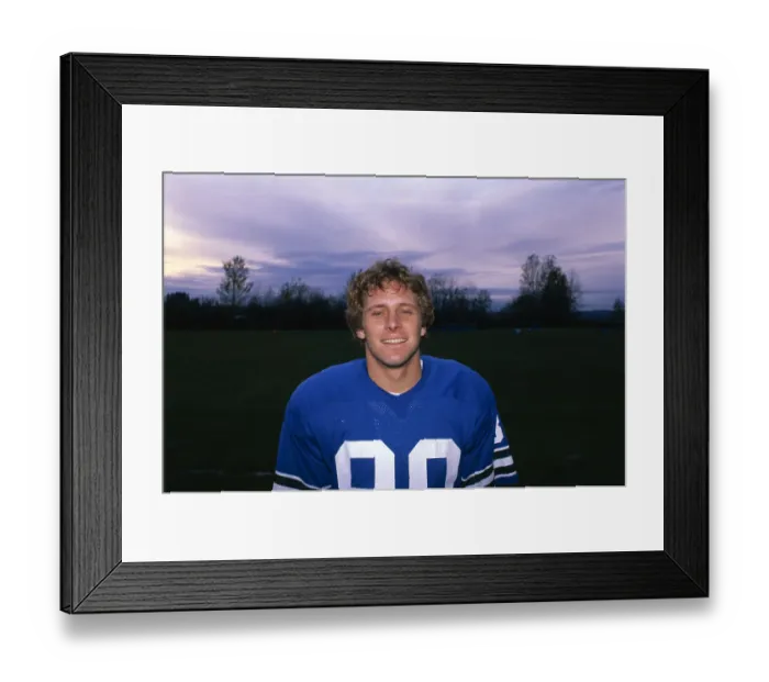 Framed Print : Portrait of Steve Largent Framed Print : Portrait of Steve Largent