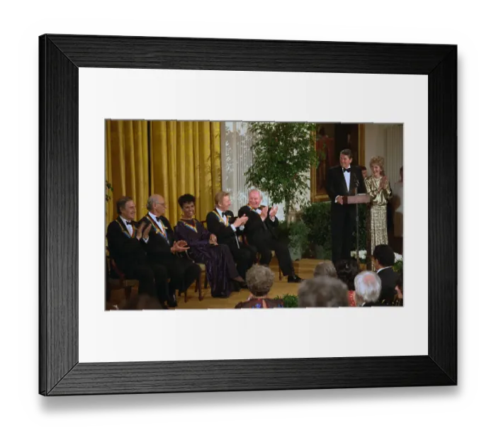 Framed Print : Reagan at Awards Ceremony Framed Print : Reagan at Awards Ceremony