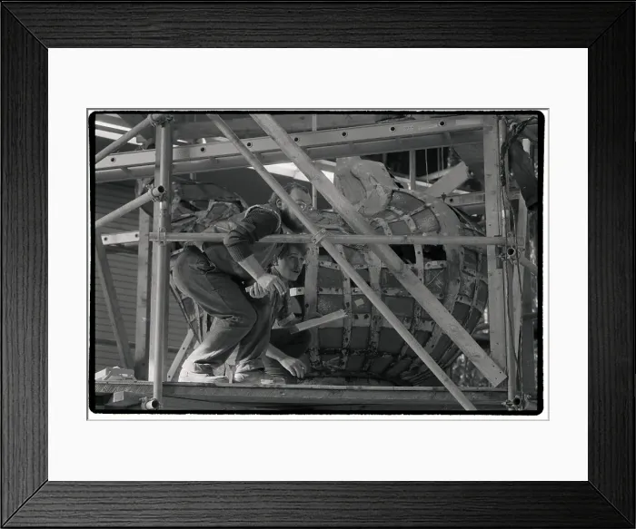 Framed Print : French Artisans Making a New Torch for the Statue of Liberty Framed Print : French Artisans Making a New Torch for the Statue of Liberty