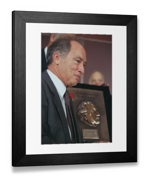 Framed Print : Pierre Trudeau Receiving Award Framed Print : Pierre Trudeau Receiving Award