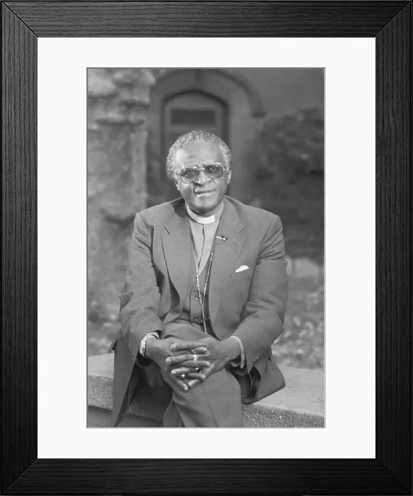 Framed Print : Anglican Bishop Desmond Mpilo Tutu Framed Print : Anglican Bishop Desmond Mpilo Tutu