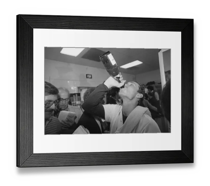Framed Print : Detroit Tigers Alan Trammell Celebrating Framed Print : Detroit Tigers Alan Trammell Celebrating