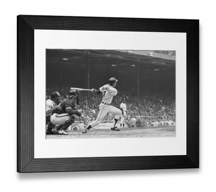 Framed Print : Alan Trammell Hitting Framed Print : Alan Trammell Hitting