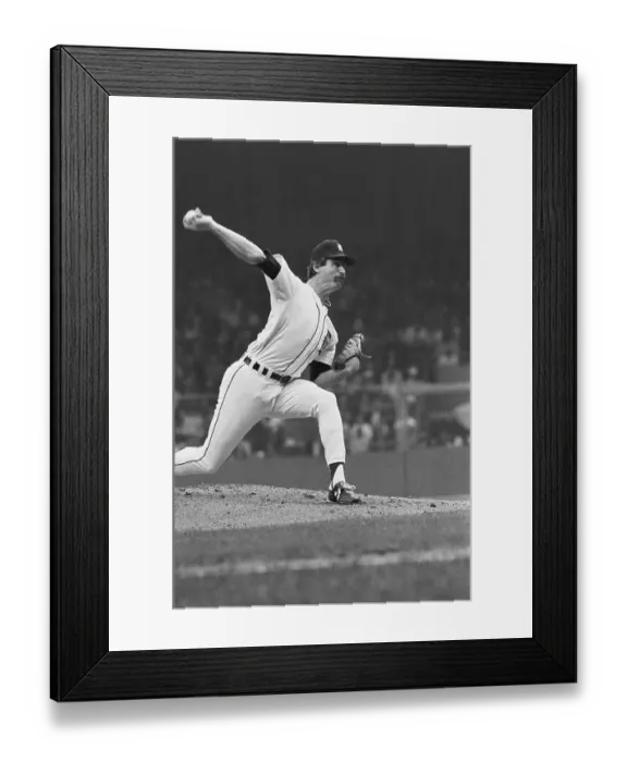 Framed Print : Jack Morris Pitching Framed Print : Jack Morris Pitching