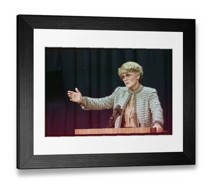 Framed Print : Gerladine Ferraro Framed Print : Gerladine Ferraro