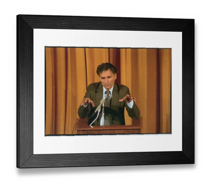 Framed Print : Portrait of Ralph Nader Framed Print : Portrait of Ralph Nader