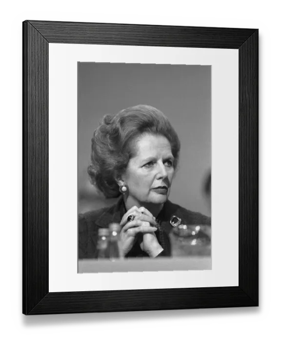Framed Print : Margaret Thatcher at Party Conference Framed Print : Margaret Thatcher at Party Conference