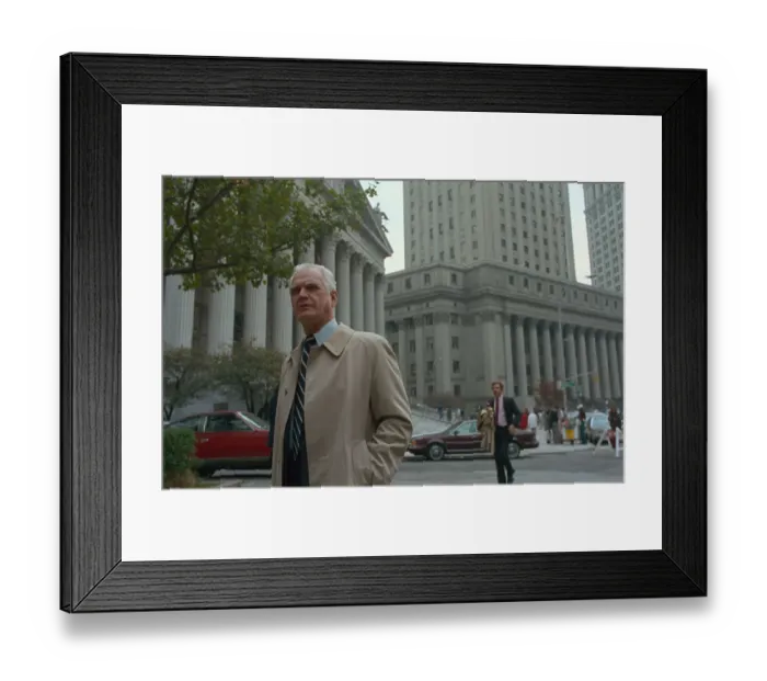 Framed Print : General William Westmoreland Arriving at Court