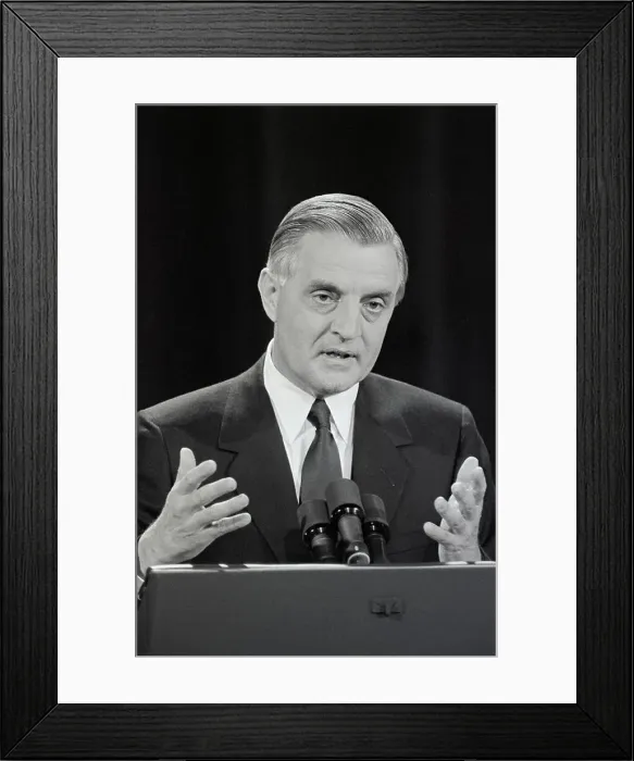 Framed Print : Walter Mondale Framed Print : Walter Mondale