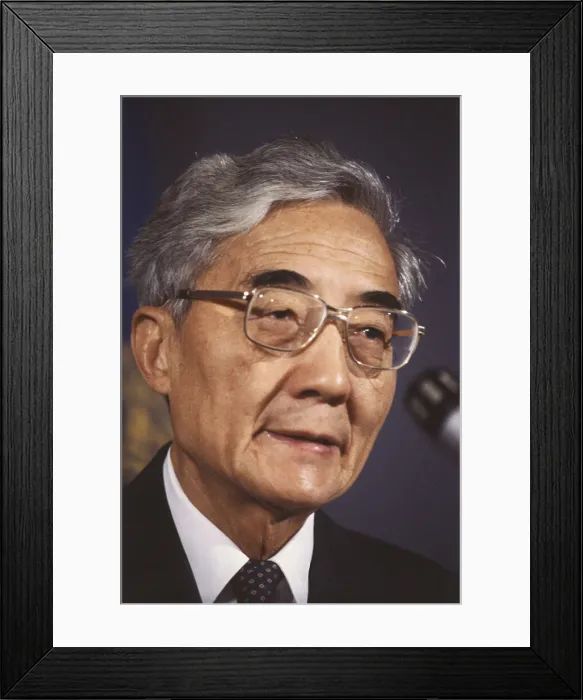 Framed Print : Portrait of Chinese Ambassador Zhang Wenjin