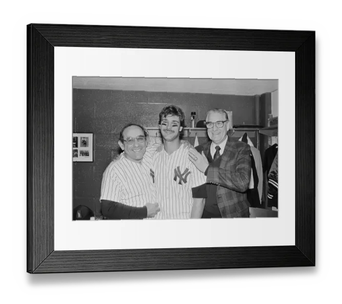 Framed Print : Don Mattingly after Winning Batting Title Framed Print : Don Mattingly after Winning Batting Title