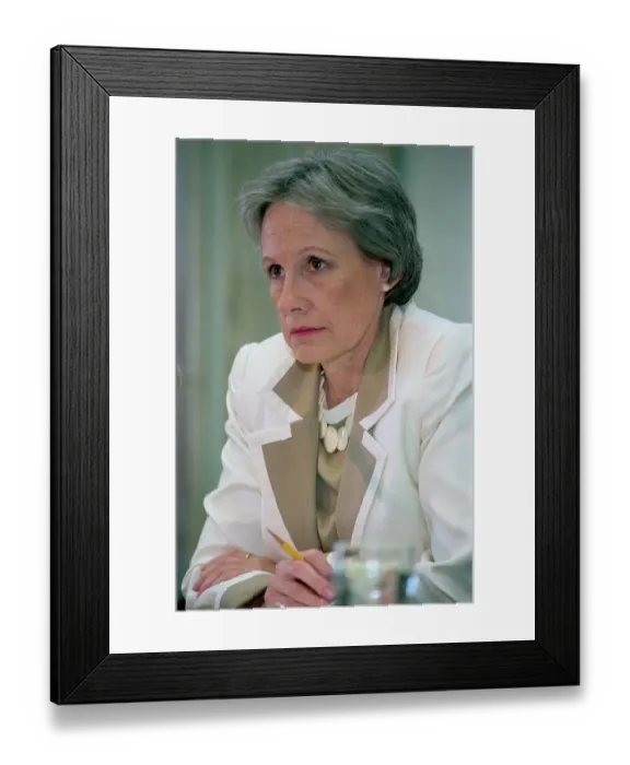 Framed Print : Portrait of Nancy Kassebaum Framed Print : Portrait of Nancy Kassebaum