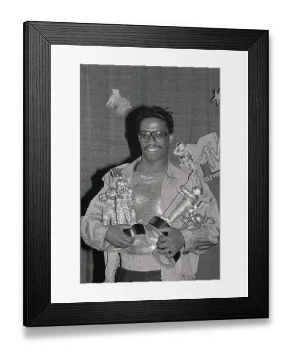 Framed Print : Herbie Hancock Holding Awards Framed Print : Herbie Hancock Holding Awards