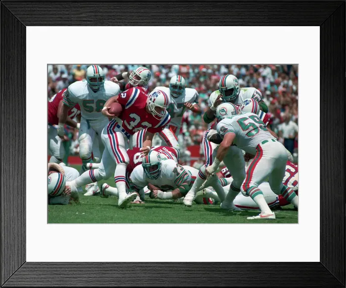 Framed Print : Craig James Surrounded by Defense Framed Print : Craig James Surrounded by Defense