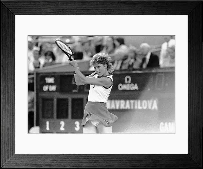Framed Print : Chris Evert Lloyd Framed Print : Chris Evert Lloyd