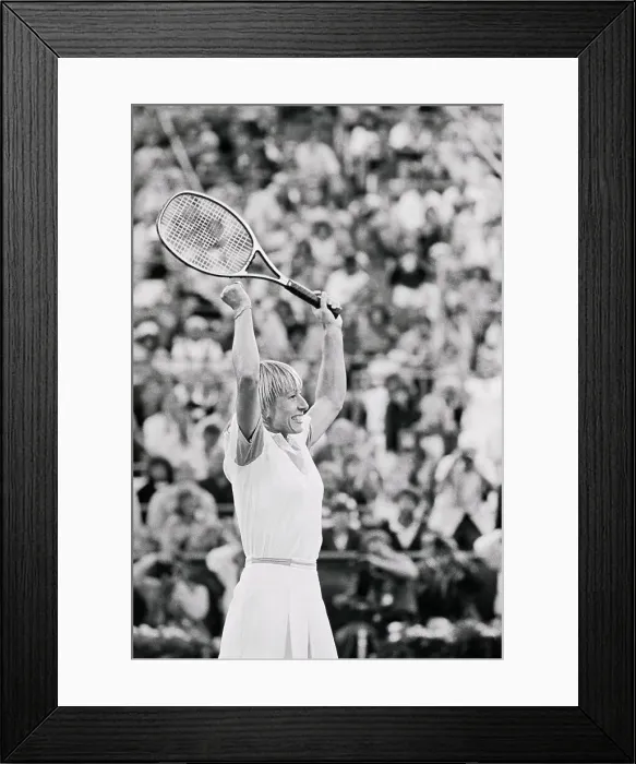 Framed Print : Martina Navratilova Framed Print : Martina Navratilova