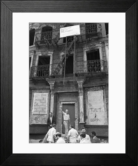 Framed Print : Jimmy Carter Waves Entering Abandoned Building Framed Print : Jimmy Carter Waves Entering Abandoned Building